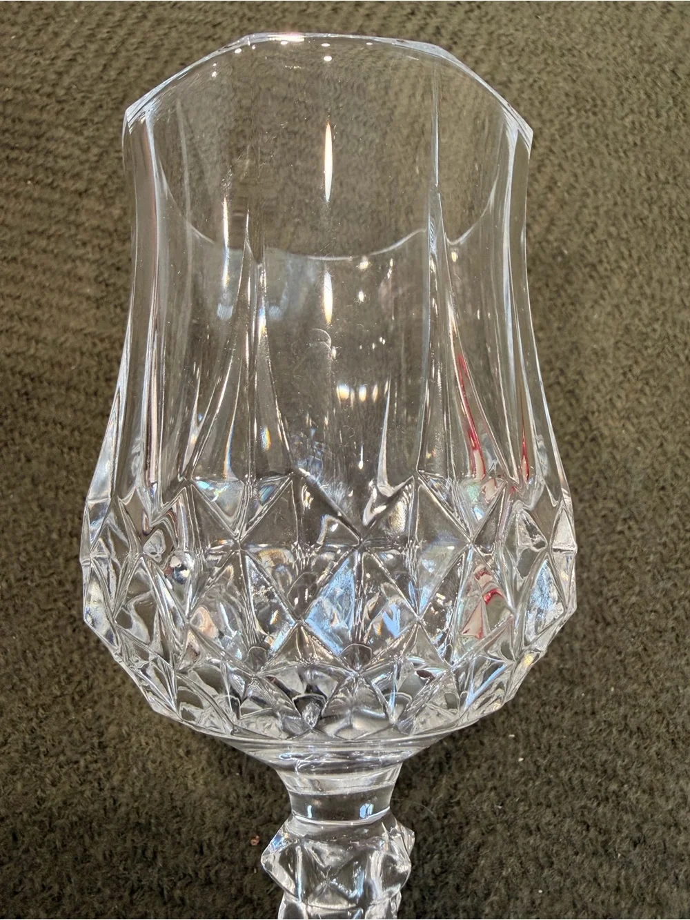 Cristal d’Arques Longchamp Wine Glasses - Crystal Set of 3
